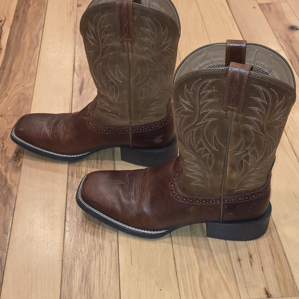 Ariat Sport Western Boots Size 9D and 9.5D - Picture 2 of 16